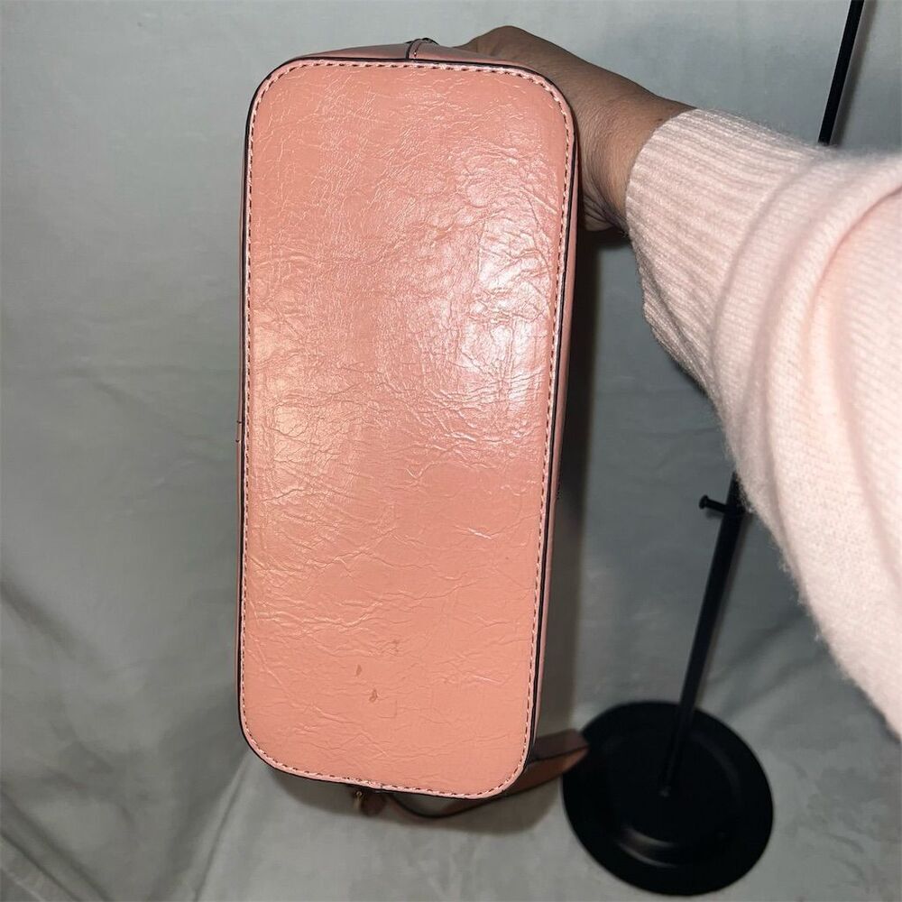 Steve Madden Sienna - Peony Pink Crossbody Satchel Bag with Coin Purse - Picture 9 of 13